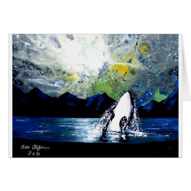 ORCA KILLER WHALE HEEFT VUN IN DE ZON (Voorkant Horizontaal)