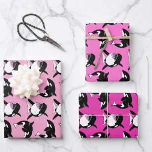 Orca Killer Whale Inpakpapier Vel