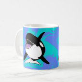 Orca Killer Whale Koffiemok (Voorkant links)