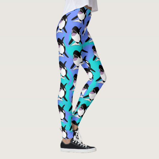 Orca Killer Whale Leggings (Rechts)