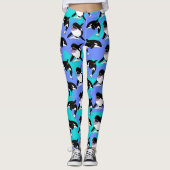 Orca Killer Whale Leggings (Voorkant)