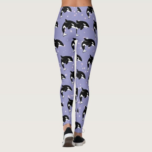Orca Killer Whale Leggings (Achterkant)