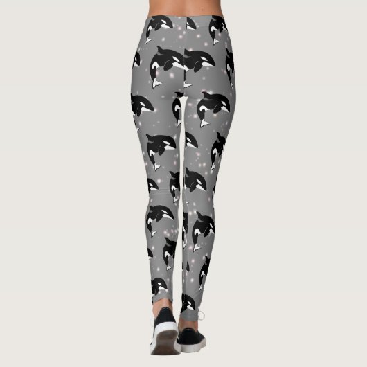 Orca Killer Whale Leggings (Achterkant)