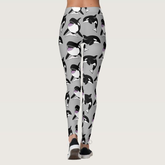 Orca Killer Whale Leggings (Achterkant)