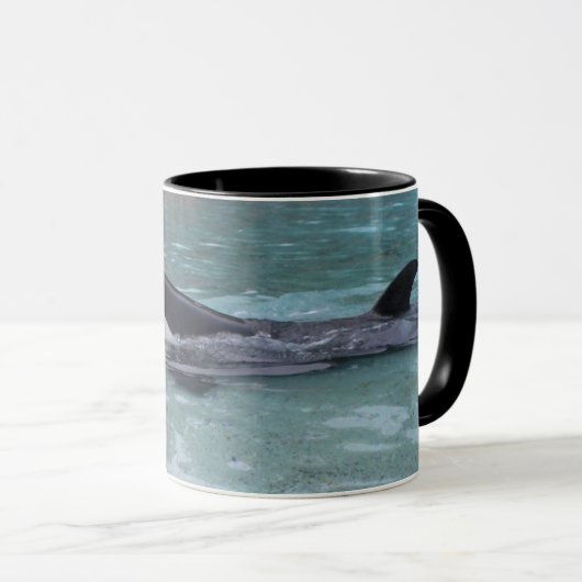 (Orca) Killer Whale Mok (Voorkant rechts)