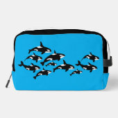 Orca Killer Whale Monogram Toilettasje (Achterkant)