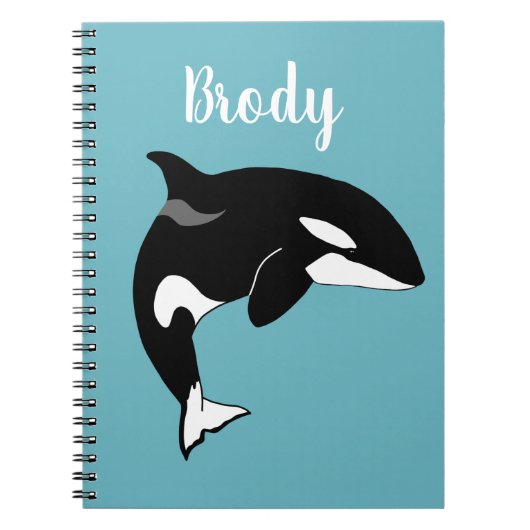Orca Killer Whale Notitieboek (Voorkant)