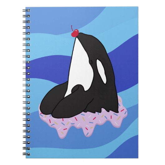 Orca Killer Whale Notitieboek (Voorkant)