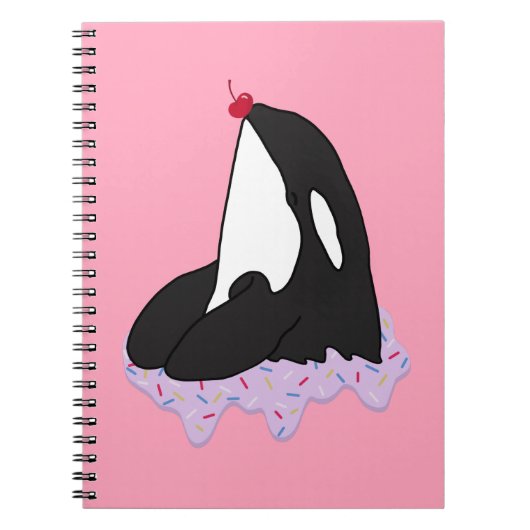 Orca Killer Whale Notitieboek (Voorkant)