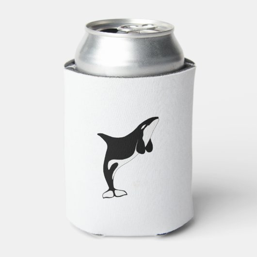 Orca - Killer Whale - Ocean - Zee Animals Blikjeskoeler (Blikje Voorkant)