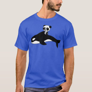Orca Killer Whale Panda Bear Baby Gift T-shirt