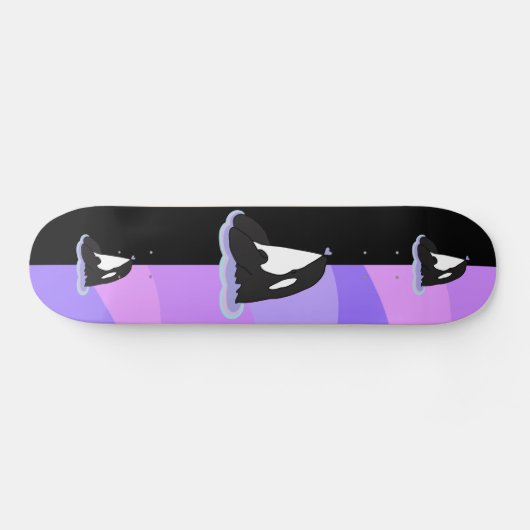 Orca Killer Whale Persoonlijk Skateboard (Horizontaal)