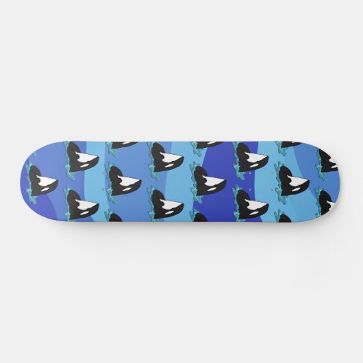 Orca Killer Whale Persoonlijk Skateboard (Horizontaal)