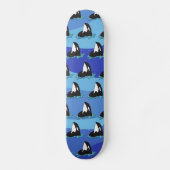 Orca Killer Whale Persoonlijk Skateboard (Voorkant)