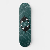 Orca Killer Whale Persoonlijk Skateboard (Voorkant)