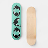 Orca Killer Whale Persoonlijk Skateboard (Voorkant)