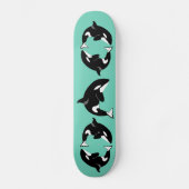 Orca Killer Whale Persoonlijk Skateboard (Voorkant)