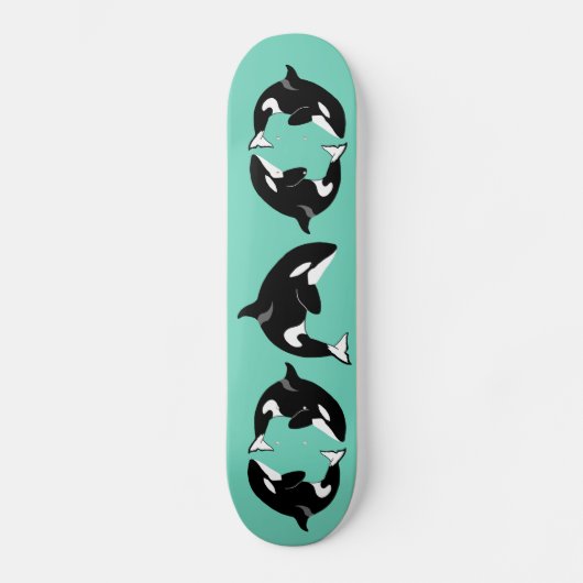 Orca Killer Whale Persoonlijk Skateboard (Voorkant)