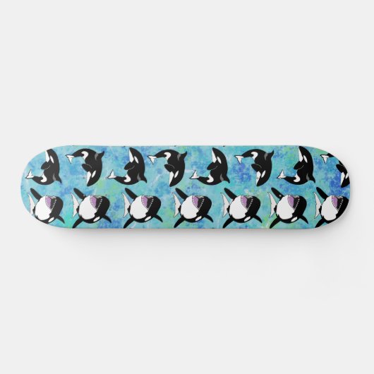 Orca Killer Whale Persoonlijk Skateboard (Horizontaal)