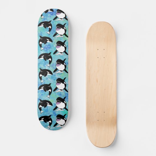 Orca Killer Whale Persoonlijk Skateboard (Voorkant)