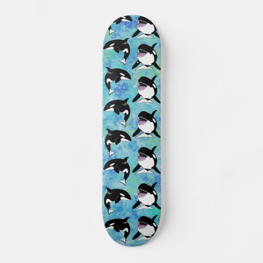Orca Killer Whale Persoonlijk Skateboard (Voorkant)