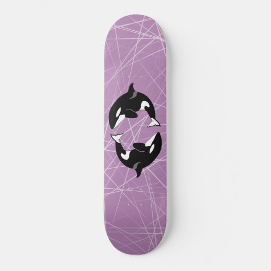 Orca Killer Whale Persoonlijk Skateboard (Voorkant)