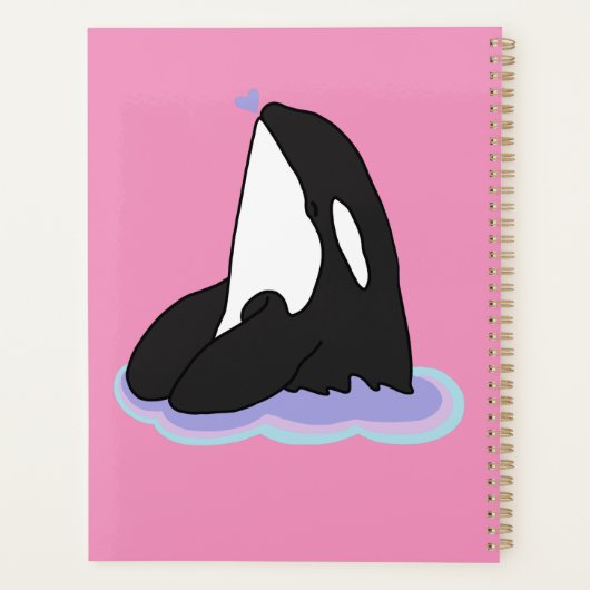 Orca Killer Whale Planner (Achterkant)