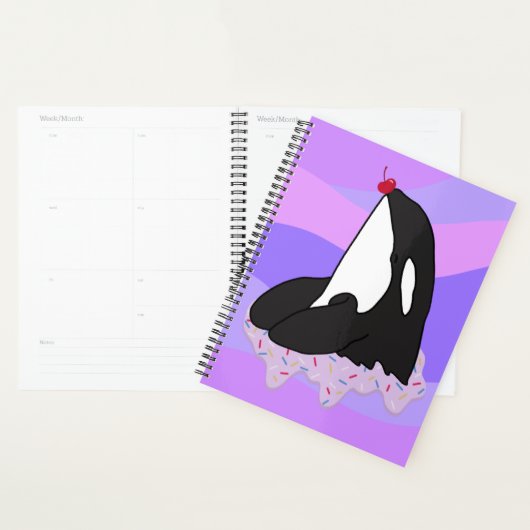 Orca Killer Whale  Planner (Display)