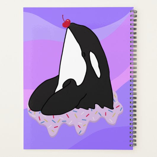 Orca Killer Whale  Planner (Achterkant)