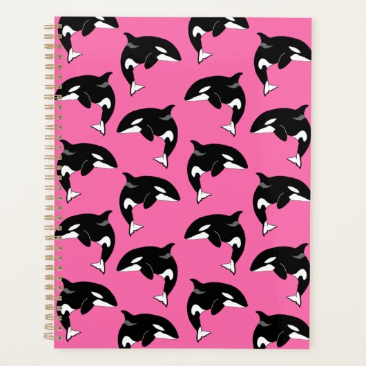 Orca Killer Whale Planner (Voorkant)