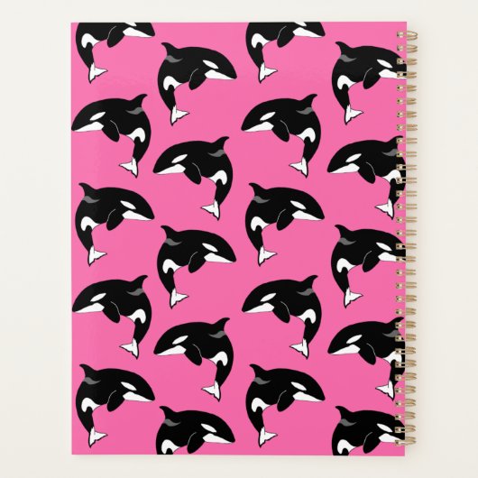 Orca Killer Whale Planner (Achterkant)