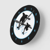 Orca Killer Whale Ronde Klok (Hoek)