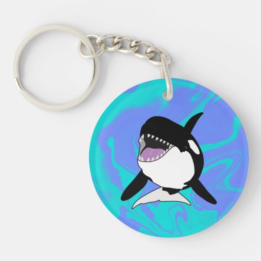 Orca Killer Whale Sleutelhanger (Voorkant)