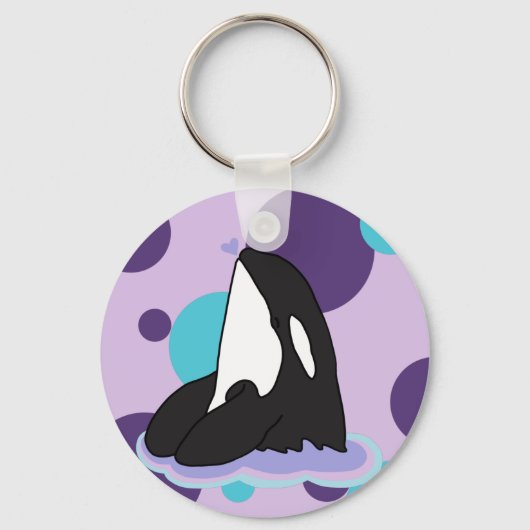 Orca Killer Whale Sleutelhanger (Voorkant)