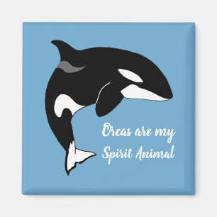 Orca Killer Whale Spirit Animal Magneet