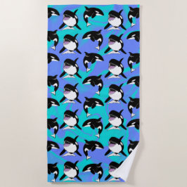Orca Killer Whale Strandlaken