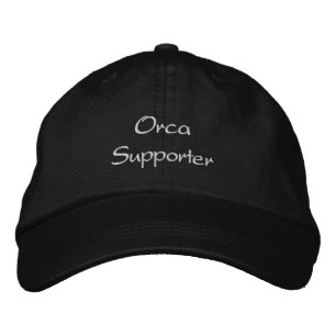 ORCA (Killer Whale) Supporter Geborduurd Pet