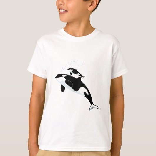 Orca Killer Whale T-shirt (Voorkant)