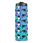 Orca Killer Whale Thermosbeker (Voorkant)