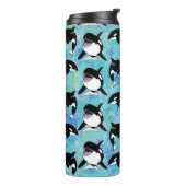 Orca Killer Whale Thermosbeker (Gedraaid links)