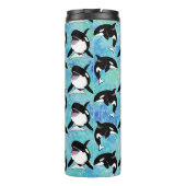 Orca Killer Whale Thermosbeker (Achterkant)
