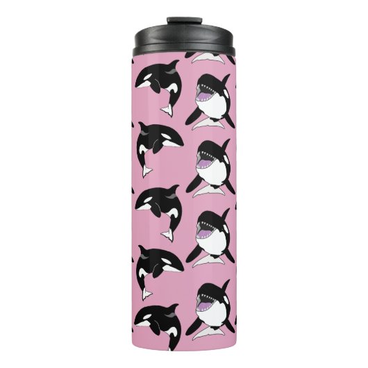 Orca Killer Whale Thermosbeker (Voorkant)