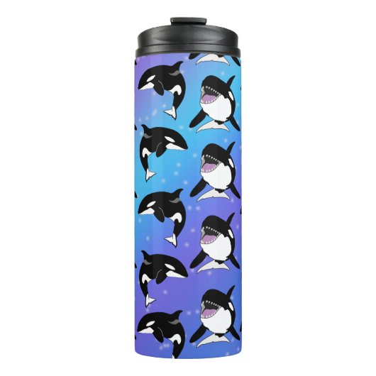 Orca Killer Whale Thermosbeker (Voorkant)