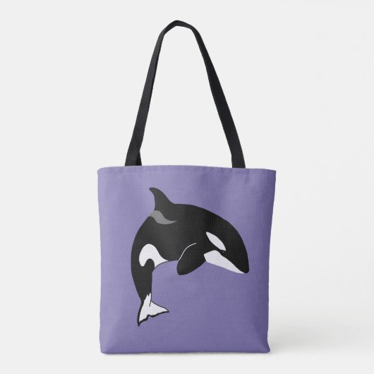 Orca Killer Whale Tote Bag (Achterkant)