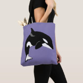 Orca Killer Whale Tote Bag (Dichtbij)