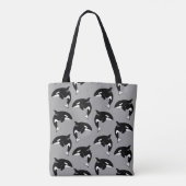 Orca Killer Whale Tote Bag (Achterkant)