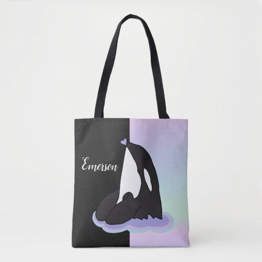 Orca Killer Whale Tote Bag (Voorkant)