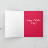 Orca Killer Whale Valentijnsdag Feestdagen Kaart (Binnen)