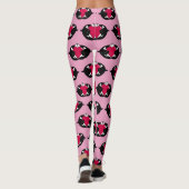 Orca Killer Whale Valentijnsdag Leggings (Achterkant)