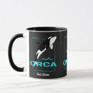 Orca Killer Whale voor een meisje dat gewoon van O Mok